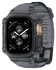 Spigen Rugged Armor - Apple Watch Ultra 3/2/1 - Hoesje en Bandje - Space Crystal