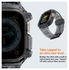 Spigen Rugged Armor - Apple Watch Ultra 3/2/1 - Hoesje en Bandje - Space Crystal afbeelding 5