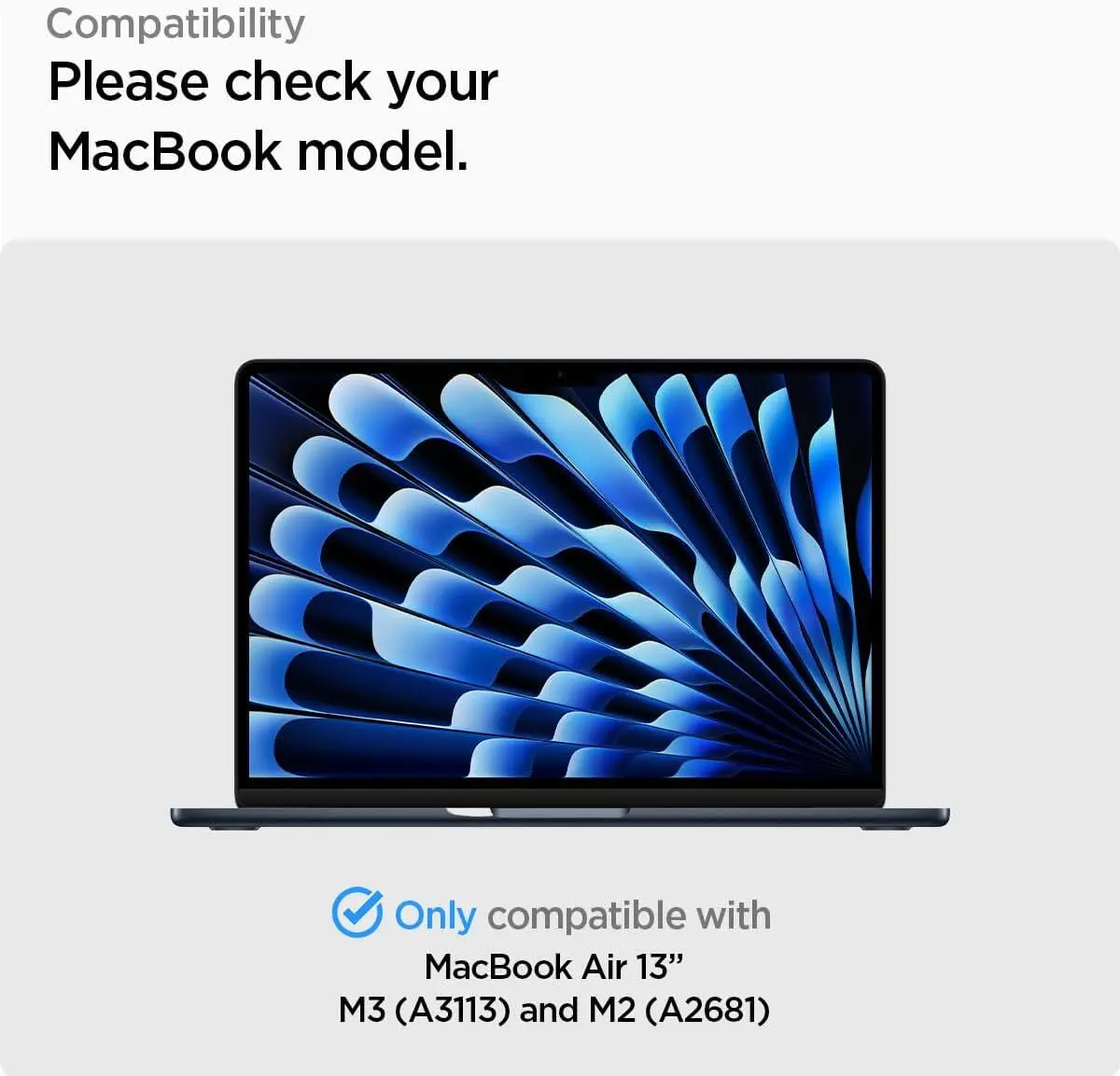 Spigen Thin Fit - MacBook Air 13 (2022/2024) Hoes - A2681 - Transparant afbeelding 2