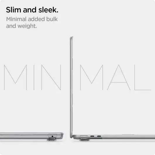 Spigen Thin Fit - MacBook Air 13 (2022/2024) Hoes - A2681 - Transparant afbeelding 6