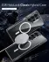 ESR Classic Hybrid Samsung Galaxy S25 Ultra Hoesje MagSafe / Qi2 Transparant afbeelding 2