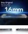 ESR Classic Hybrid Samsung Galaxy S25 Ultra Hoesje MagSafe / Qi2 Transparant afbeelding 10