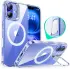 ESR Classic Hybrid MagSafe iPhone 16 Hoesje met Stand Camera Control Transparant afbeelding 10