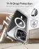 ESR Classic Hybrid MagSafe iPhone 16 Pro Hoesje Stand Camera Control Transparant afbeelding 7