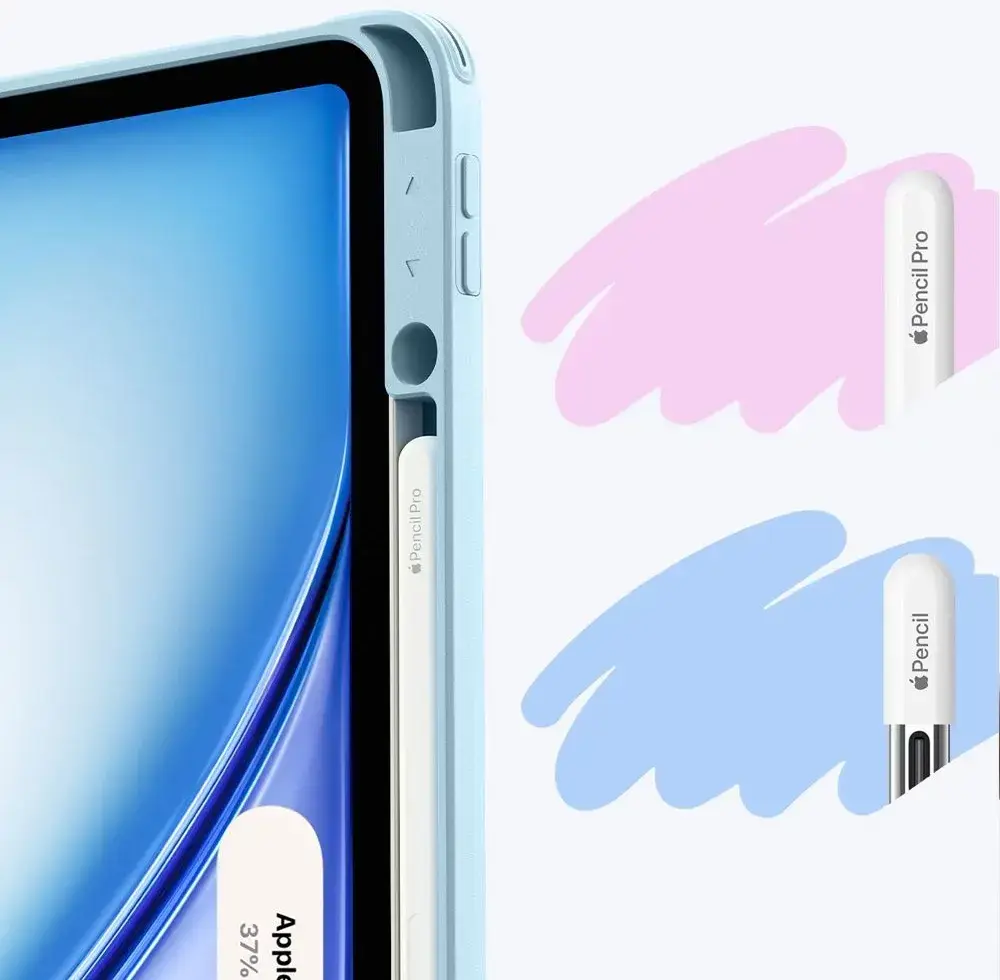 ESR Flip Hybrid Apple iPad Air 13 (2024/2025) Hoes Book Case Blauw afbeelding 5