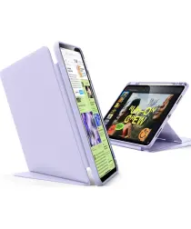 ESR Flip Hybrid Apple iPad Air 13 (2024/2025) Hoes Book Case Paars afbeelding