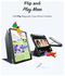 ESR Flip Hybrid iPad Air 11 (2024/2025) / Air 10.9 (2020/2022) Hoes Zwart afbeelding 3