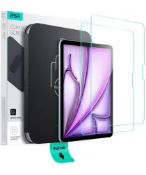 ESR Classic UltraFit iPad Air 11 (24/25) Tempered Glass met Tray 2-Pack afbeelding