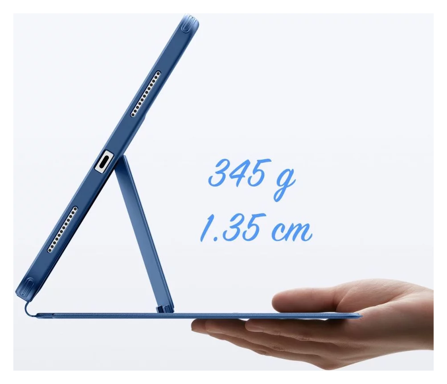 ESR Flip Hybrid Apple iPad 11 (2025) / iPad 10.9 (2022) Hoes Book Case Blauw afbeelding 3