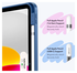 ESR Flip Hybrid Apple iPad 11 (2025) / iPad 10.9 (2022) Hoes Book Case Blauw afbeelding 4