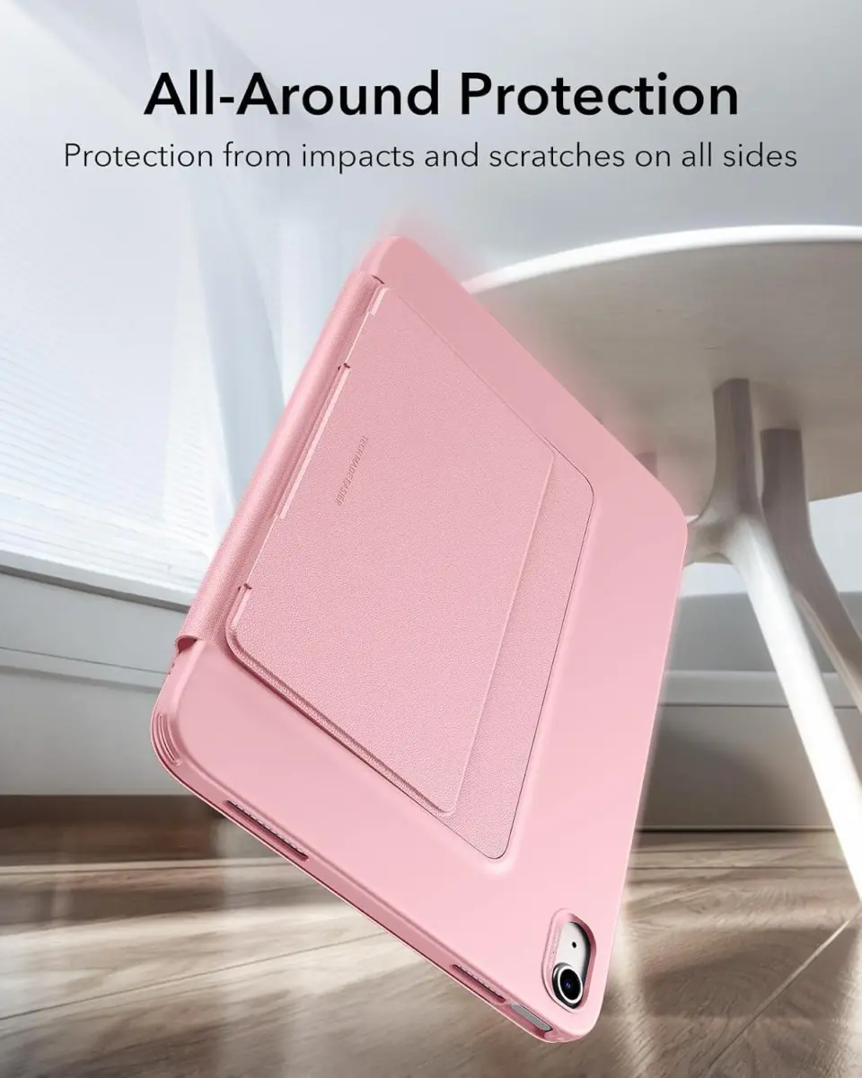 ESR Flip Hybrid Apple iPad 11 (2025) / iPad 10.9 (2022) Hoes Book Case Roze afbeelding 6