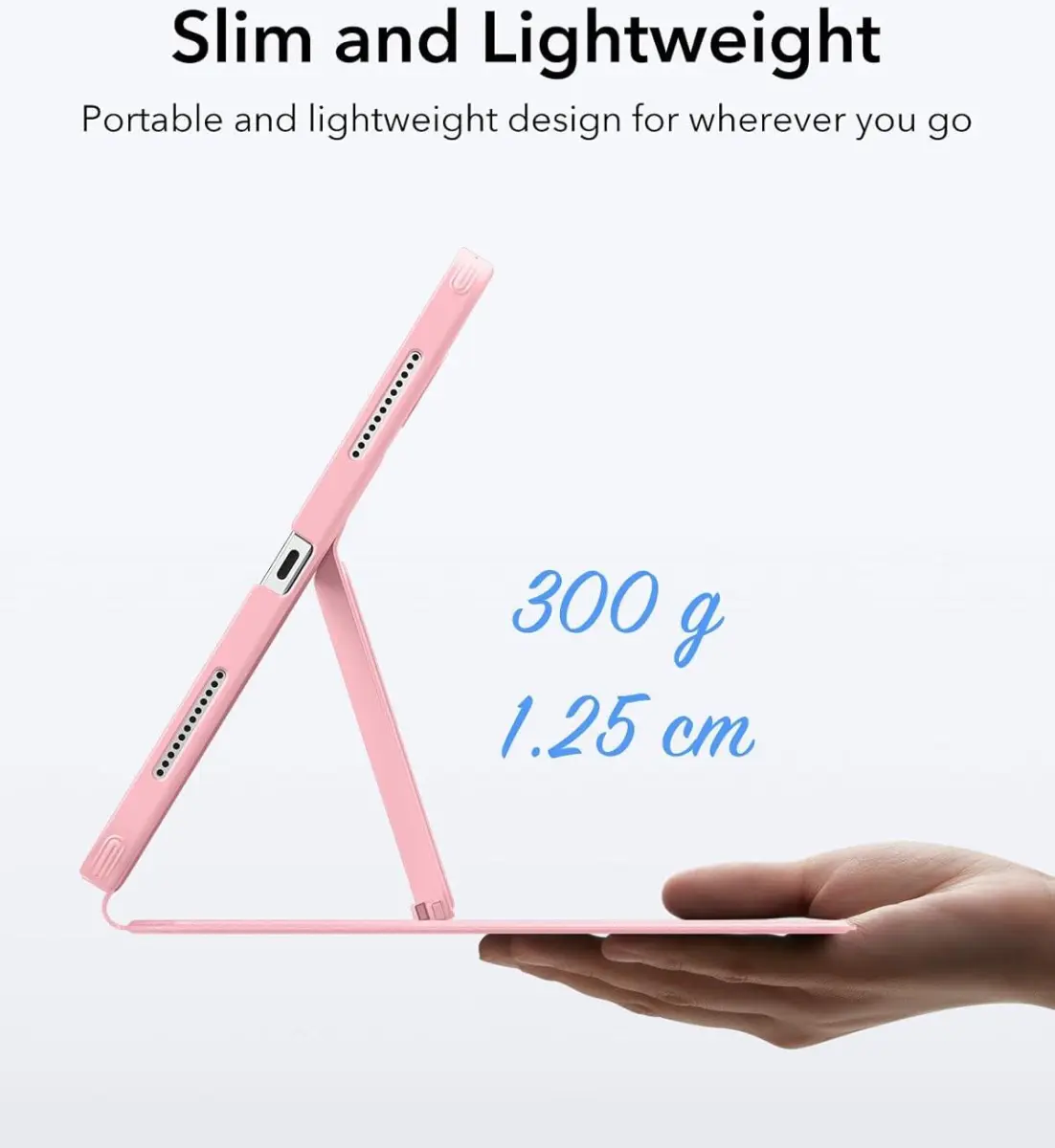 ESR Flip Hybrid Apple iPad 11 (2025) / iPad 10.9 (2022) Hoes Book Case Roze afbeelding 7