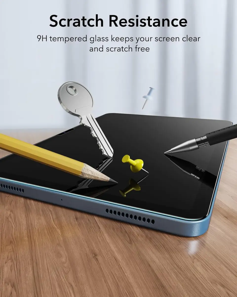 ESR Classic UltraFit iPad 11 (2025) / 10.9 (2022) Tempered Glass met Tray 2-Pack afbeelding 10