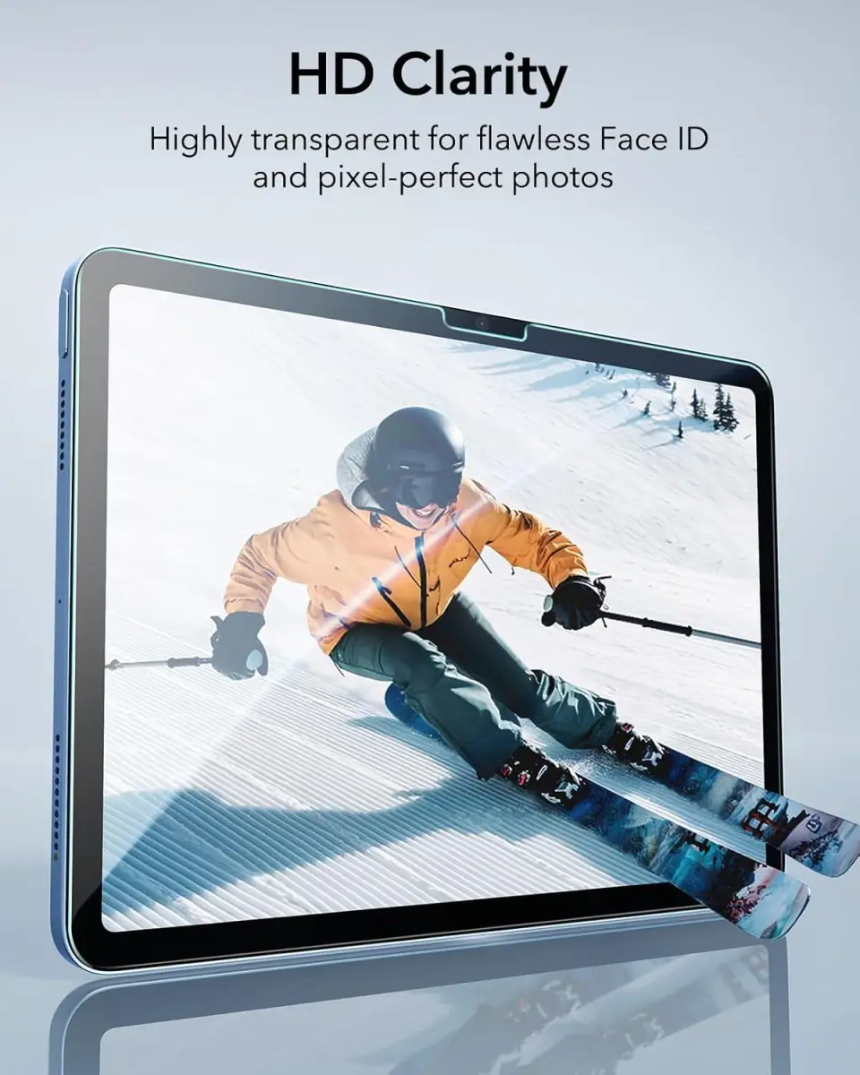 ESR Classic UltraFit iPad 11 (2025) / 10.9 (2022) Tempered Glass met Tray 2-Pack afbeelding 8