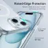 ESR Classic Hybrid Apple iPhone 15 Plus Hoesje MagSafe Transparant Blauw afbeelding 7
