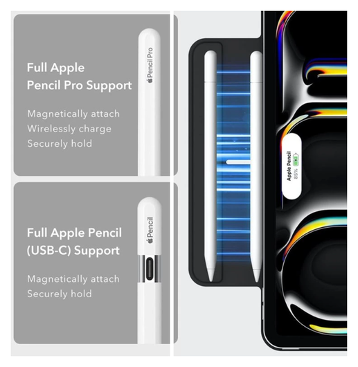 ESR Rebound Magnetic iPad Pro 13 (2024/2025) Hoes Book Case Wit afbeelding 2