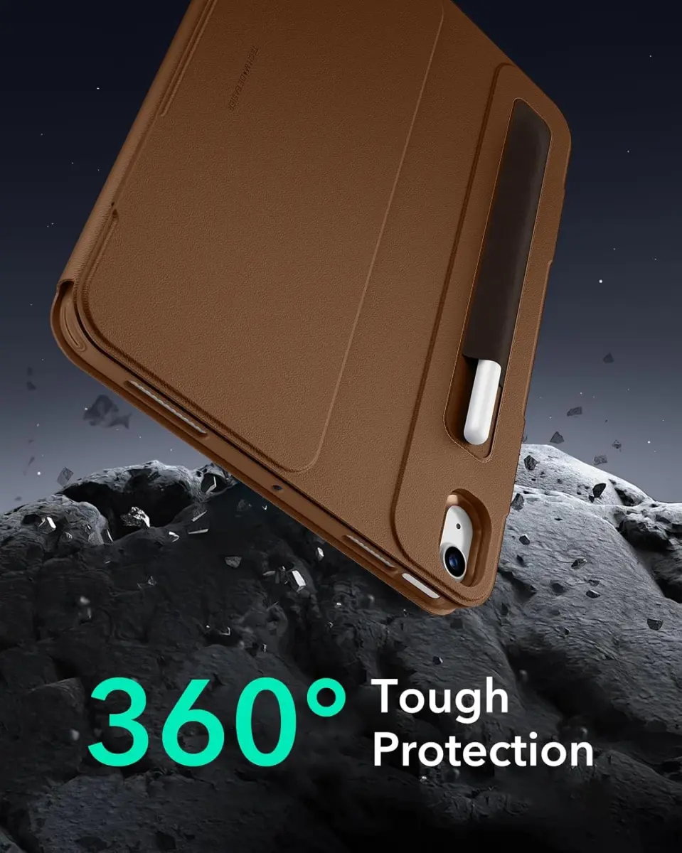 ESR Shift iPad Air 11 (2024/2025) / Air 10.9 (2022/2020) Hoes Book Case Bruin afbeelding 8