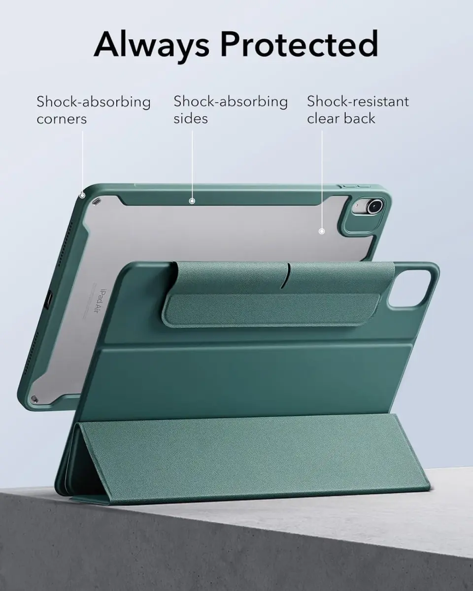 ESR Rebound Hybrid 360 iPad Air 11 (2024/2025)/Air 10.9 (2022/2020) Hoes Groen afbeelding 7