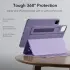 ESR Shift iPad Pro 12.9 (2022 / 2021) Hoes Magnetic Book Case Paars afbeelding 6