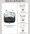ESR HaloLock Pulse Magnetic Lock AirPods Pro 1 / 2 Hoesje MagSafe Zwart afbeelding 2