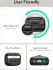 ESR HaloLock Pulse Magnetic Lock AirPods Pro 1 / 2 Hoesje MagSafe Zwart afbeelding 8