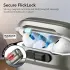 ESR HaloLock Pulse Magnetic Lock AirPods Pro 1 / 2 Hoesje MagSafe Titanium afbeelding 4