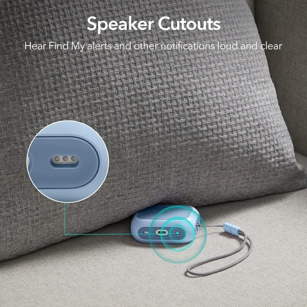 ESR Orbit Hybrid HaloLock Apple AirPods Pro 1/2 Hoesje MagSafe Blauw afbeelding 7