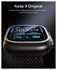 ESR Armorite - Apple Watch Ultra 3/2/1 Tempered Glass - Titanium (2-Pack) afbeelding 6