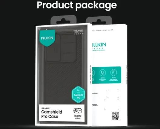 Nillkin CamShield Samsung Galaxy A26 Hoesje met Camera Slider Back Cover Blauw afbeelding 15