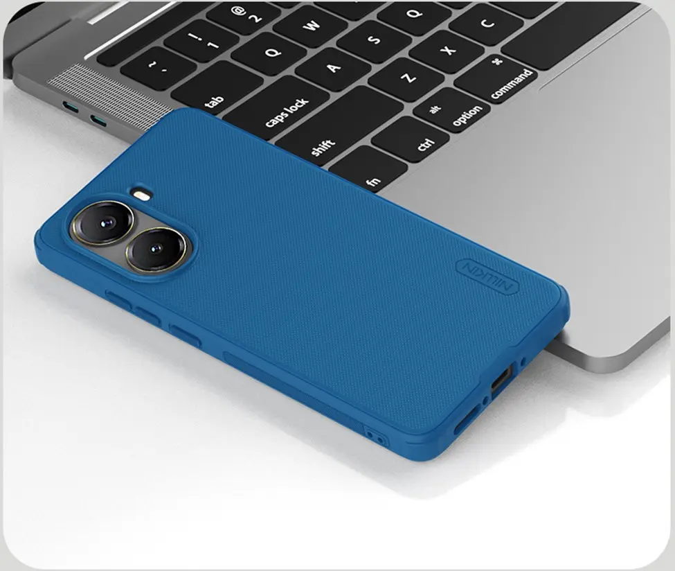 Nillkin Super Frosted Shield Xiaomi Poco X7 Pro Hoesje Back Cover Blauw afbeelding 8