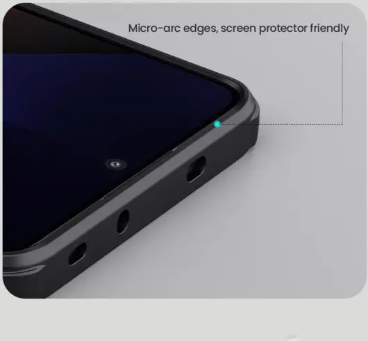 Nillkin Super Frosted Shield Xiaomi Poco X7 Pro Hoesje Back Cover Blauw afbeelding 7