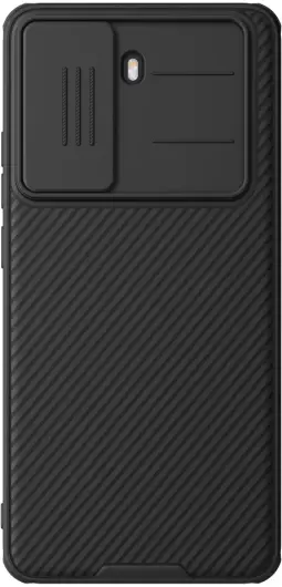 Nillkin CamShield Xiaomi Poco X7 Pro Hoesje met Camera Slider Back Cover Zwart afbeelding 2