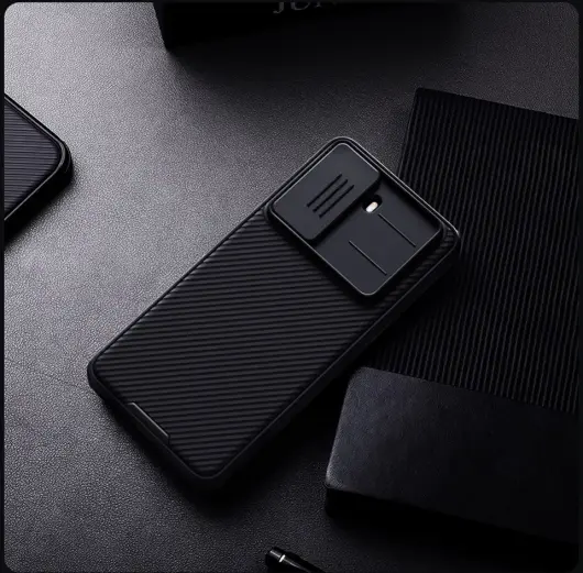 Nillkin CamShield Xiaomi Poco X7 Pro Hoesje met Camera Slider Back Cover Zwart afbeelding 8