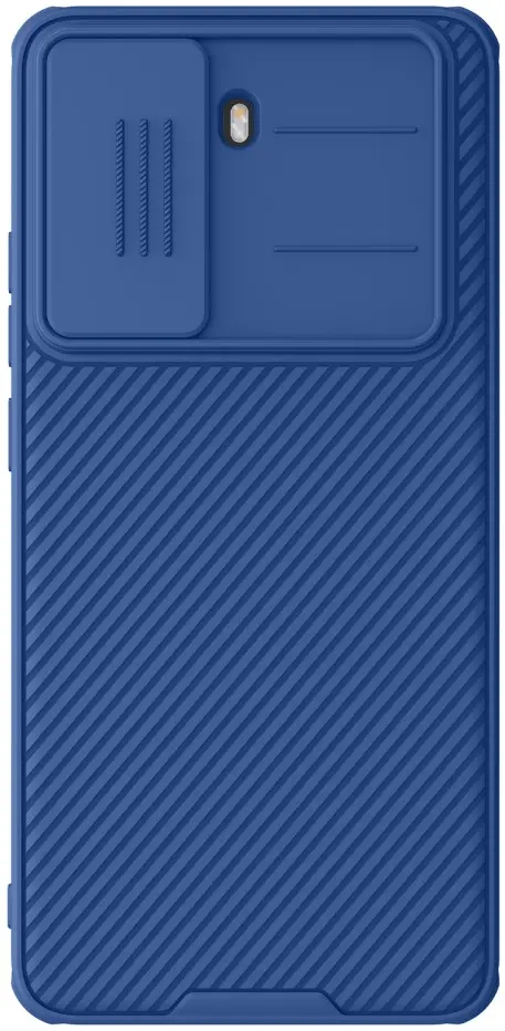 Nillkin CamShield Xiaomi Poco X7 Pro Hoesje met Camera Slider Back Cover Blauw afbeelding 2
