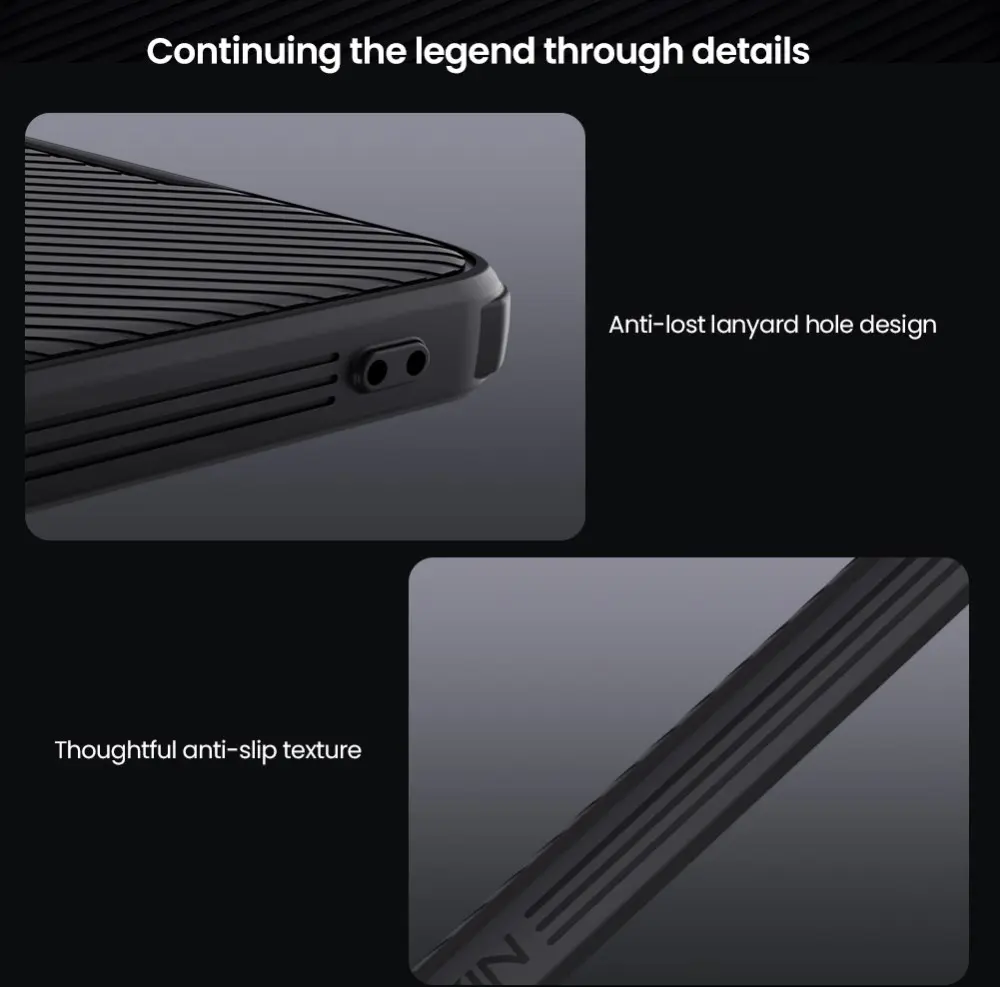 Nillkin CamShield Xiaomi Poco X7 Pro Hoesje met Camera Slider Back Cover Blauw afbeelding 5