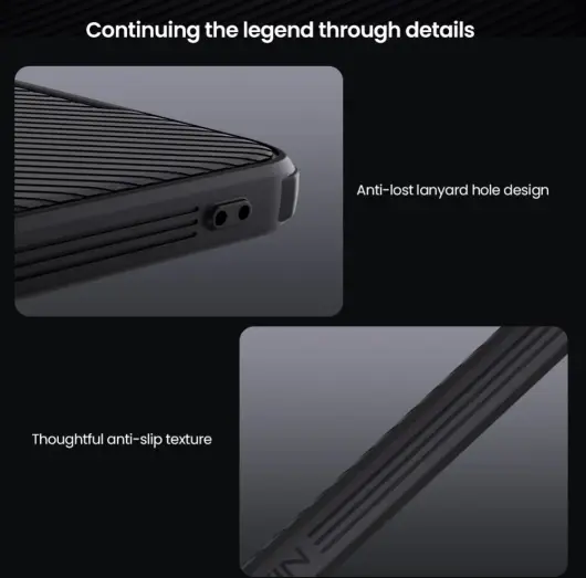 Nillkin CamShield Xiaomi Poco X7 Pro Hoesje met Camera Slider Back Cover Blauw afbeelding 5