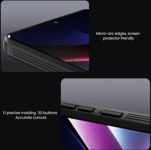 Nillkin CamShield Xiaomi Poco X7 Pro Hoesje met Camera Slider Back Cover Blauw afbeelding 6