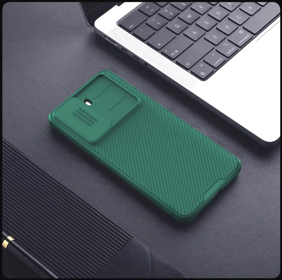 Nillkin CamShield Xiaomi Poco X7 Pro Hoesje met Camera Slider Back Cover Groen afbeelding 11