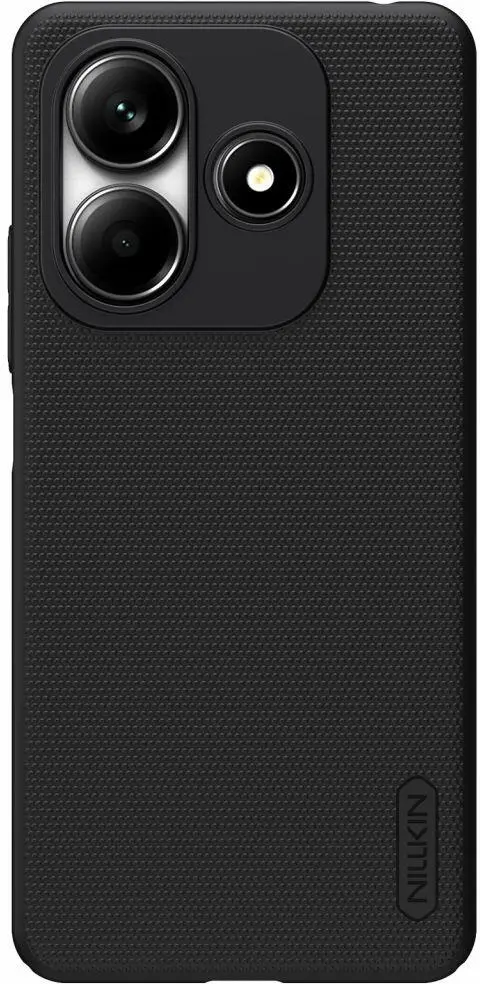 Nillkin Super Frosted Shield Xiaomi Redmi Note 14 5G Hoesje Back Cover Zwart afbeelding 1