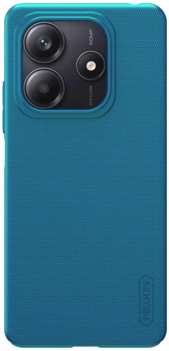 Nillkin Super Frosted Shield Xiaomi Redmi Note 14 5G Hoesje Back Cover Blauw afbeelding 1