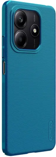 Nillkin Super Frosted Shield Xiaomi Redmi Note 14 5G Hoesje Back Cover Blauw afbeelding 6