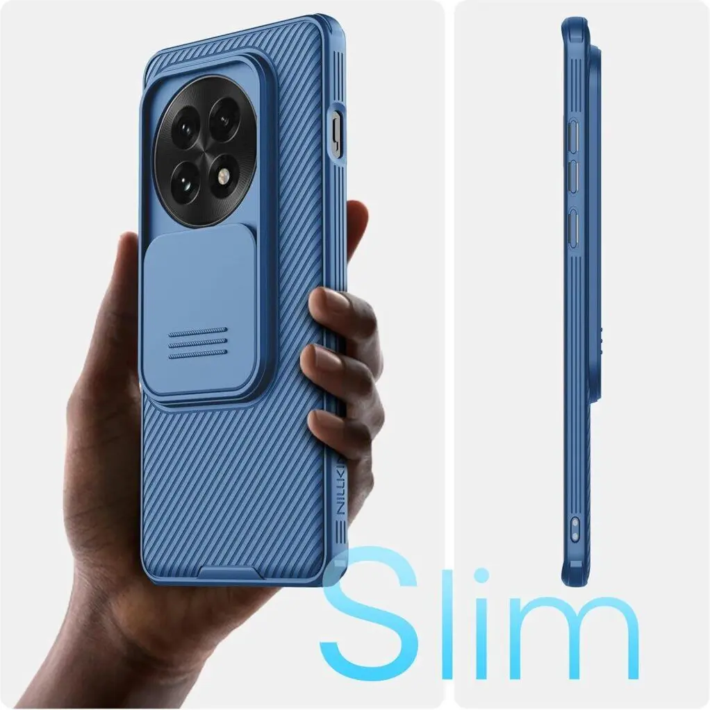 Nillkin CamShield OnePlus 13 Hoesje met Camera Slider Back Cover Blauw afbeelding 11