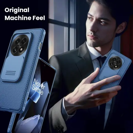 Nillkin CamShield OnePlus 13 Hoesje met Camera Slider Back Cover Blauw afbeelding 10