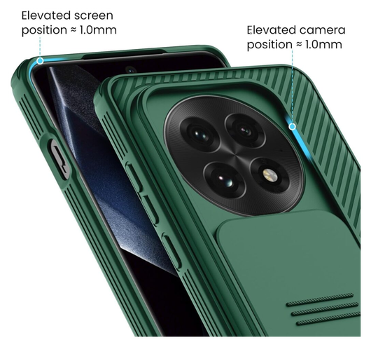 Nillkin CamShield OnePlus 13 Hoesje met Camera Slider Back Cover Groen afbeelding 6