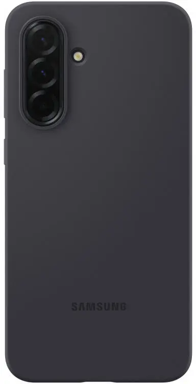 Origineel Samsung Galaxy A36 Hoesje Silicone Case Back Cover Zwart afbeelding 1