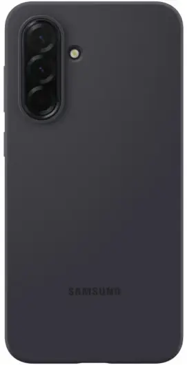 Origineel Samsung Galaxy A36 Hoesje Silicone Case Back Cover Zwart afbeelding 1