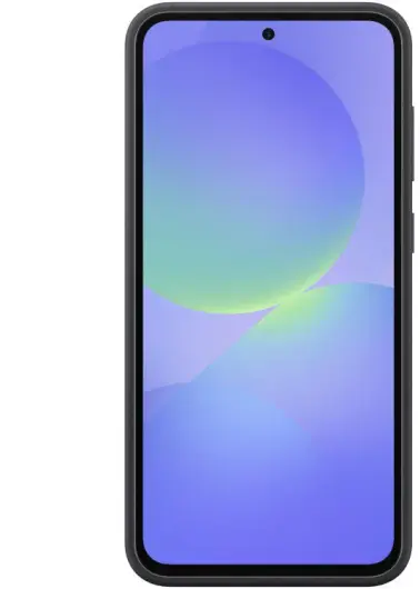 Origineel Samsung Galaxy A36 Hoesje Silicone Case Back Cover Zwart afbeelding 4