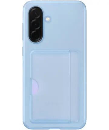 Origineel Samsung Galaxy A36 Hoesje Card Slot Cover Blauw Hoesjes