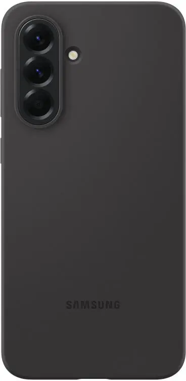 Origineel Samsung Galaxy A56 Hoesje Silicone Case Back Cover Zwart afbeelding 1