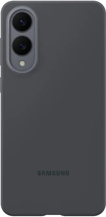 Origineel Samsung Galaxy S25 Edge Hoesje Silicone Case Back Cover Zwart afbeelding 1